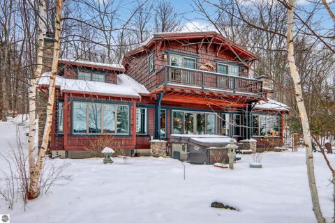 Tiny photo for 11720 Easy Street, Kewadin, MI 49648 (MLS # 1941207)