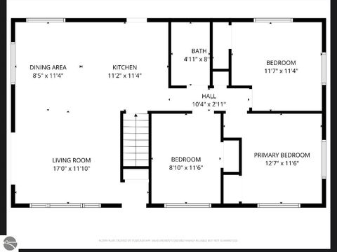 Tiny photo for 8661 Deadstream Road, Honor, MI 49640 (MLS # 1940548)