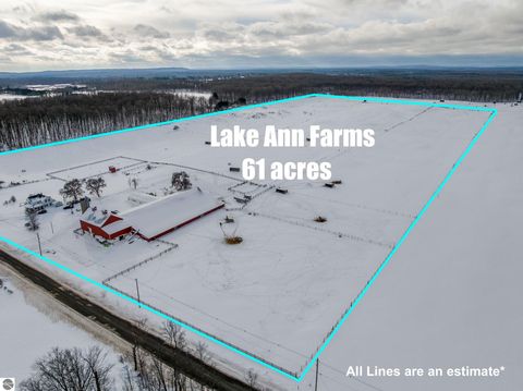 Tiny photo for 2526 Lake Ann Road, Interlochen, MI 49643 (MLS # 1941174)