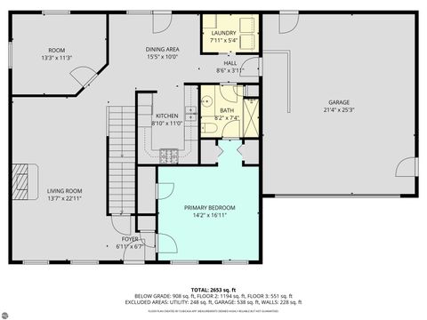 Tiny photo for 211 West Street, Kalkaska, MI 49649 (MLS # 1940285)
