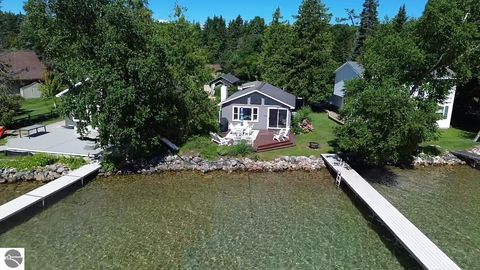 Tiny photo for 4614 Hopkins Lane, Kewadin, MI 49648 (MLS # 1936550)