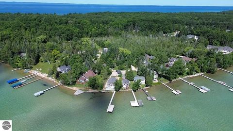 Tiny photo for 4614 Hopkins Lane, Kewadin, MI 49648 (MLS # 1936550)