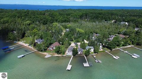 Tiny photo for 4614 Hopkins Lane, Kewadin, MI 49648 (MLS # 1936550)