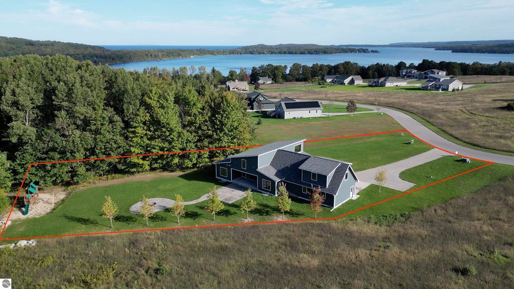 Photo of 4683 E Water View Drive, Lake Leelanau, MI 49653 (MLS # 1939282)