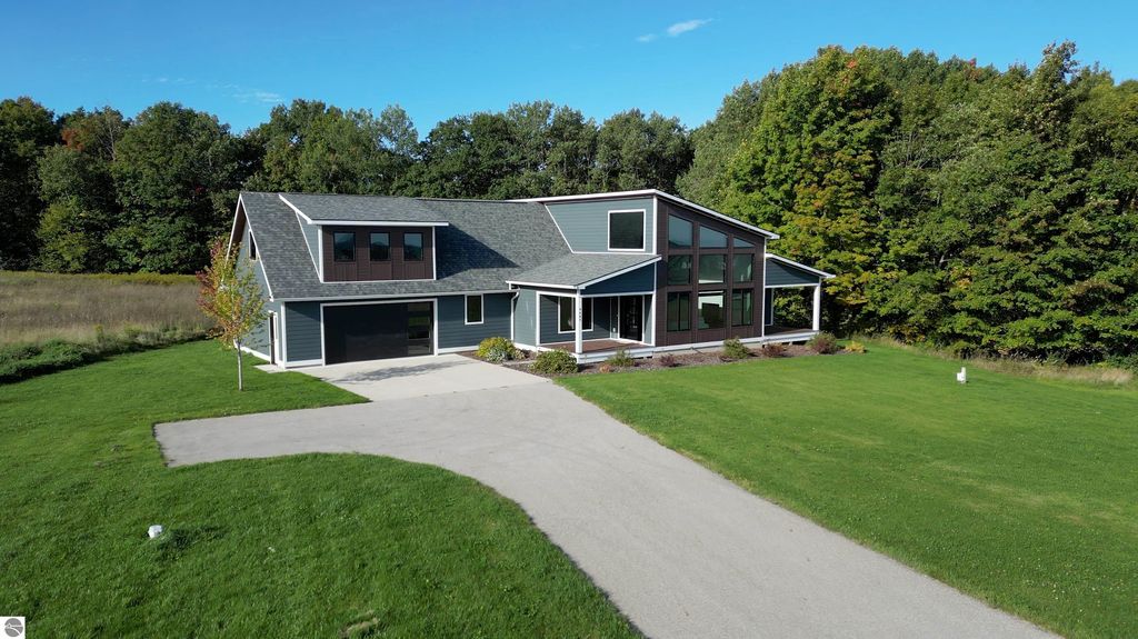 Photo of 4683 E Water View Drive, Lake Leelanau, MI 49653 (MLS # 1939282)