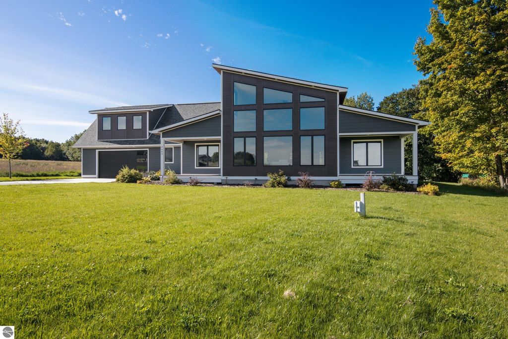 Photo of 4683 E Water View Drive, Lake Leelanau, MI 49653 (MLS # 1939282)