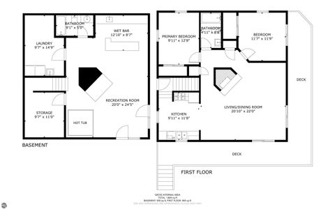 Tiny photo for 7132 S Forest Lake Drive, Alger, MI 48610 (MLS # 1938784)