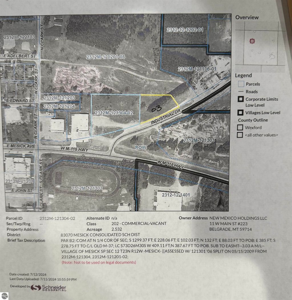 Photo of 3 Industrial Drive, Mesick, MI 49668 (MLS # 1924902)
