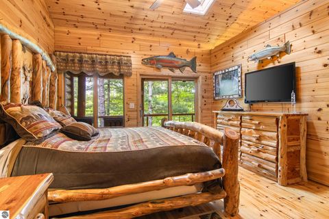 Tiny photo for 5440 Riverview Road, Fife Lake, MI 49633 (MLS # 1939257)