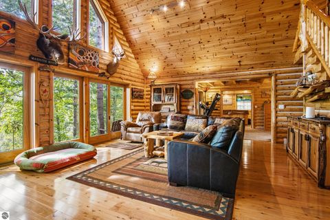 Tiny photo for 5440 Riverview Road, Fife Lake, MI 49633 (MLS # 1939257)