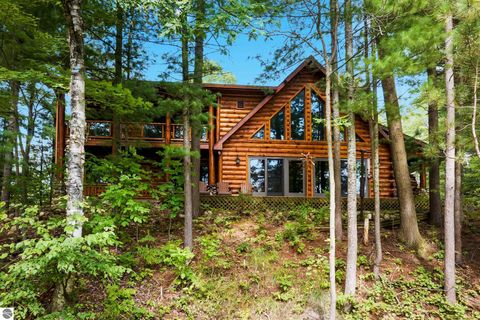 Tiny photo for 5440 Riverview Road, Fife Lake, MI 49633 (MLS # 1939257)