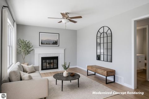 Tiny photo for 431 N Nanagosa Trail, Suttons Bay, MI 49682 (MLS # 1939856)