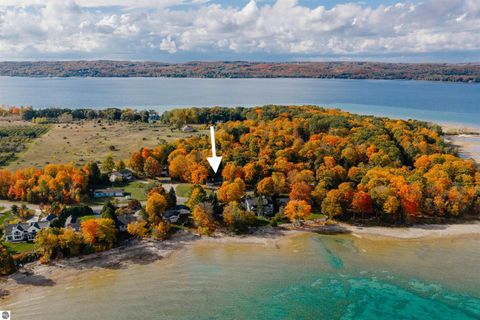 Tiny photo for 431 N Nanagosa Trail, Suttons Bay, MI 49682 (MLS # 1939856)