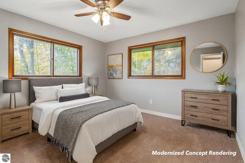 Tiny photo for 431 N Nanagosa Trail, Suttons Bay, MI 49682 (MLS # 1939856)