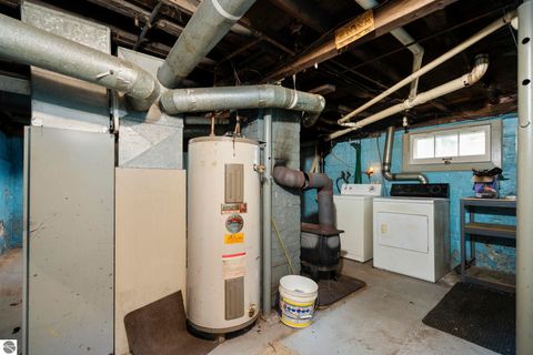 Tiny photo for 966 Frankfort Avenue, Elberta, MI 49628 (MLS # 1939725)