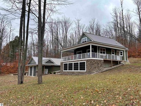 Photo of 6397 W Blue Lake Road, Ne, Kalkaska, MI 49646 (MLS # 1940398)