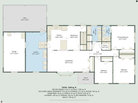 Tiny photo for 16863 3rd Street, Copemish, MI 49625 (MLS # 1941070)