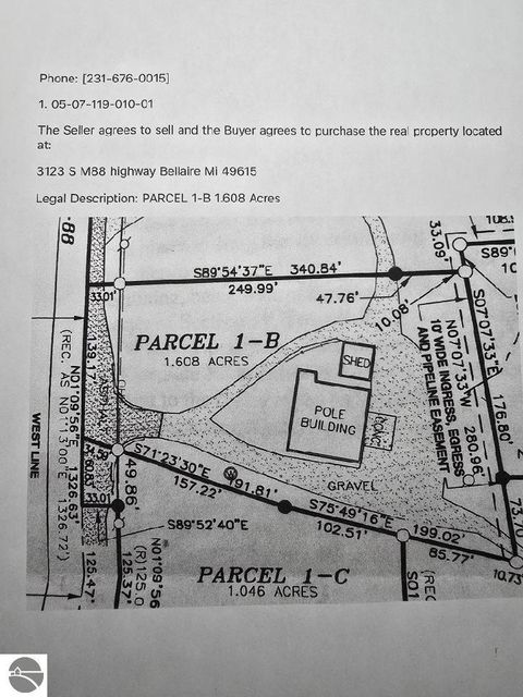 Tiny photo for 3123 M-88, Bellaire, MI 49615 (MLS # 1939750)