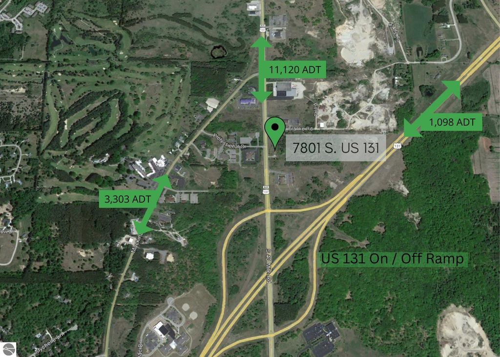 Photo of 7801 S US-131, Cadillac, MI 49601 (MLS # 1932500)