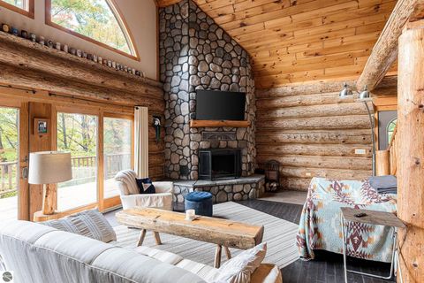 Tiny photo for 3410 W Trumbull Road, Maple City, MI 49664 (MLS # 1939977)