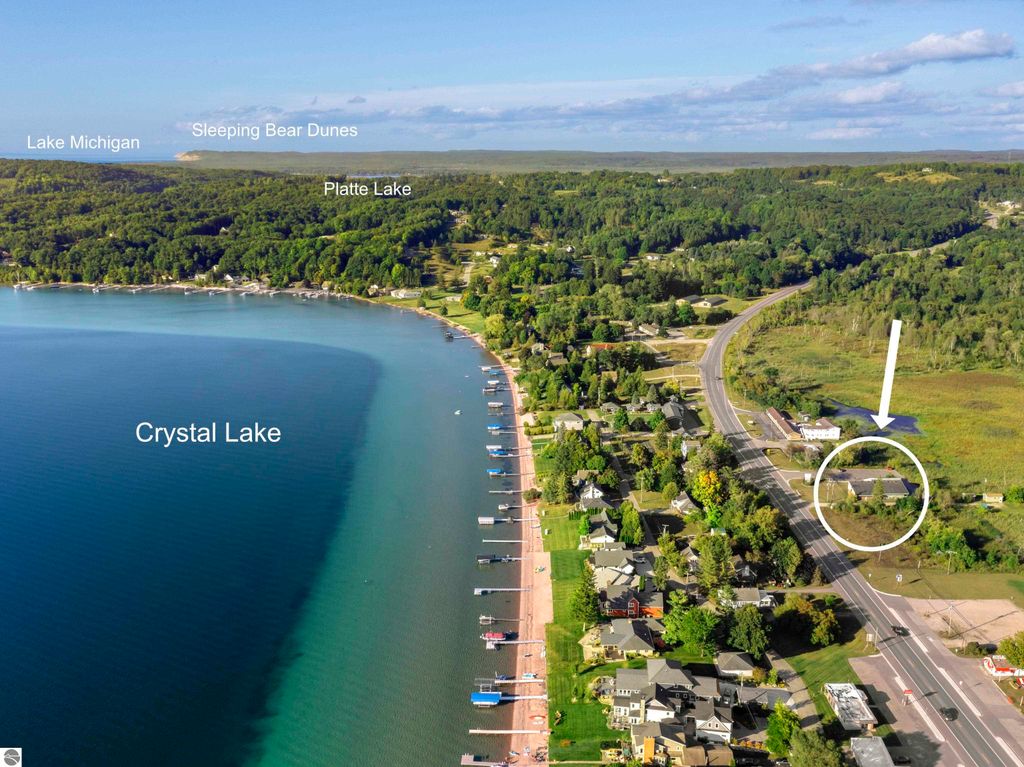 Photo of 425 N Michigan Avenue, Beulah, MI 49617 (MLS # 1934439)