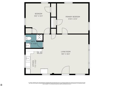 Tiny photo for 4642 Main Street, Onekama, MI 49675 (MLS # 1940733)