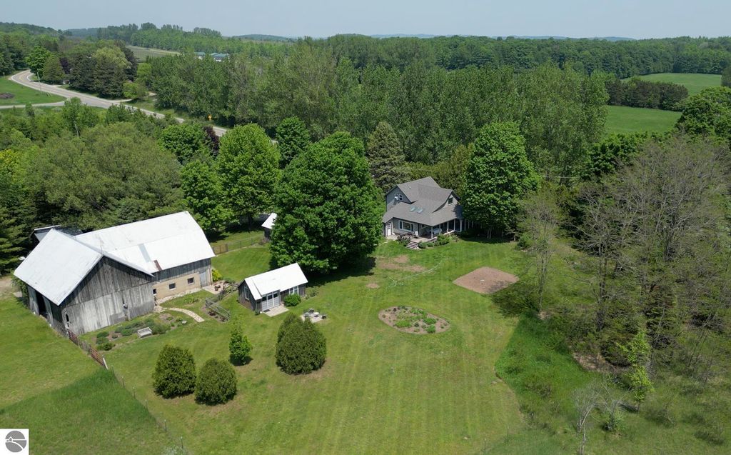 Photo of 3362 S French Road, Cedar, MI 49621 (MLS # 1939555)