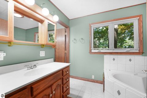 Tiny photo for 4923 Lakeview Drive, Interlochen, MI 49643 (MLS # 1939770)