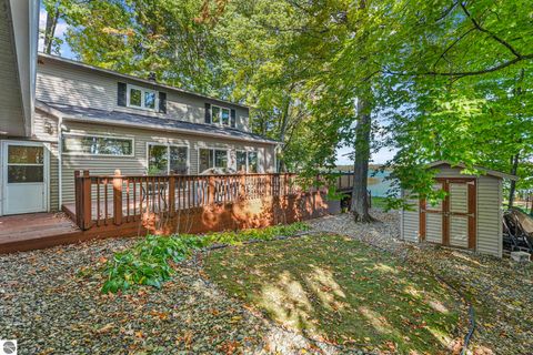 Tiny photo for 4923 Lakeview Drive, Interlochen, MI 49643 (MLS # 1939770)