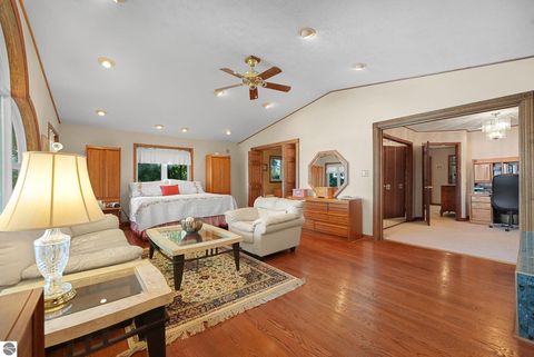 Tiny photo for 4923 Lakeview Drive, Interlochen, MI 49643 (MLS # 1939770)