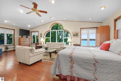 Tiny photo for 4923 Lakeview Drive, Interlochen, MI 49643 (MLS # 1939770)