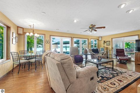 Tiny photo for 4923 Lakeview Drive, Interlochen, MI 49643 (MLS # 1939770)