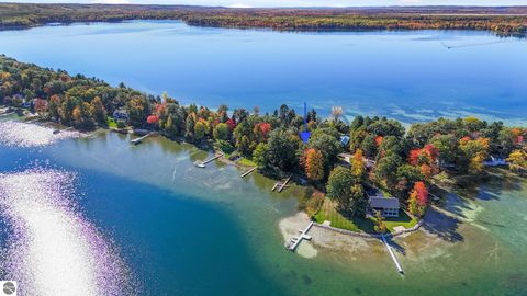 Tiny photo for 4923 Lakeview Drive, Interlochen, MI 49643 (MLS # 1939770)