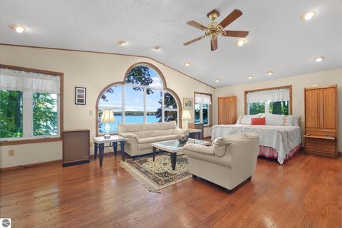 Tiny photo for 4923 Lakeview Drive, Interlochen, MI 49643 (MLS # 1939770)