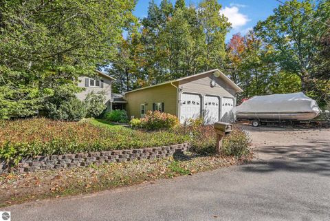 Tiny photo for 4923 Lakeview Drive, Interlochen, MI 49643 (MLS # 1939770)