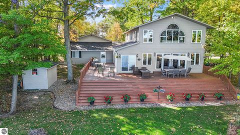 Tiny photo for 4923 Lakeview Drive, Interlochen, MI 49643 (MLS # 1939770)