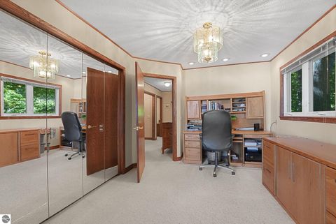 Tiny photo for 4923 Lakeview Drive, Interlochen, MI 49643 (MLS # 1939770)