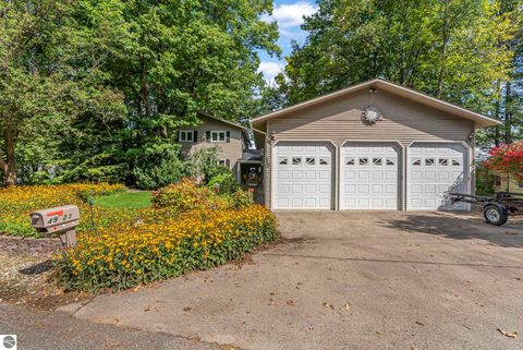 Tiny photo for 4923 Lakeview Drive, Interlochen, MI 49643 (MLS # 1939770)