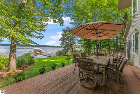 Tiny photo for 4923 Lakeview Drive, Interlochen, MI 49643 (MLS # 1939770)