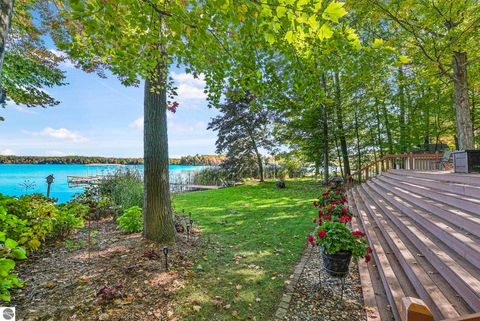Tiny photo for 4923 Lakeview Drive, Interlochen, MI 49643 (MLS # 1939770)