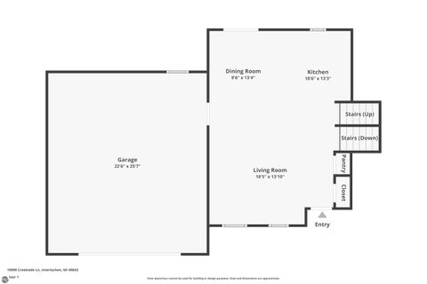 Tiny photo for 19090 Creekside, Interlochen, MI 49643 (MLS # 1941030)