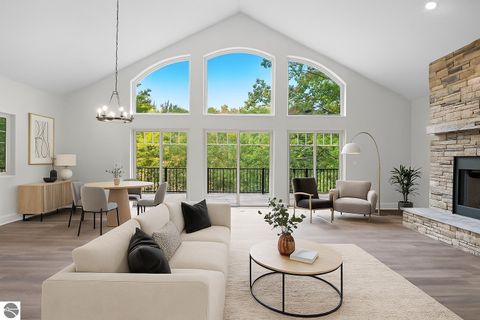 Tiny photo for 4099 S Sugar Loaf Mountain Road, Cedar, MI 49621 (MLS # 1939744)