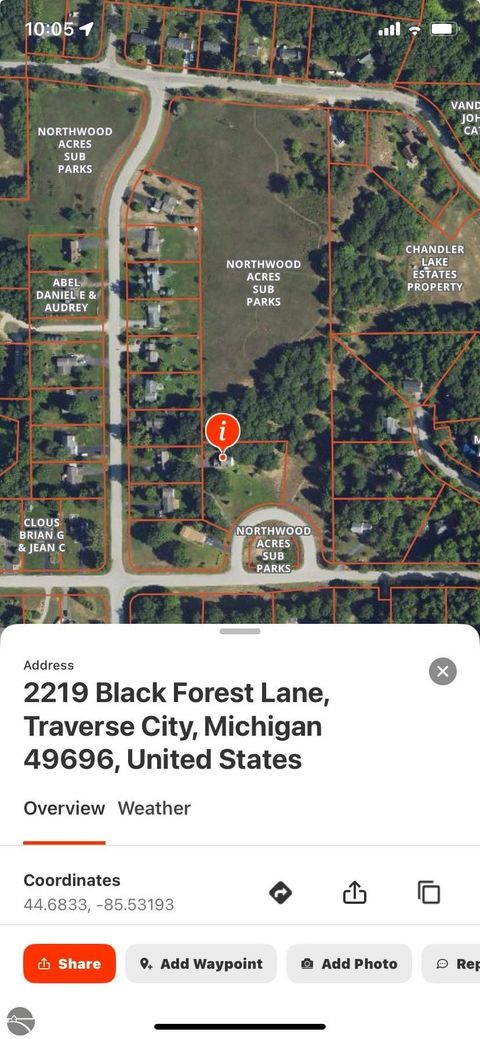 Tiny photo for 2219 Black Forest Lane, Traverse City, MI 49696 (MLS # 1939569)
