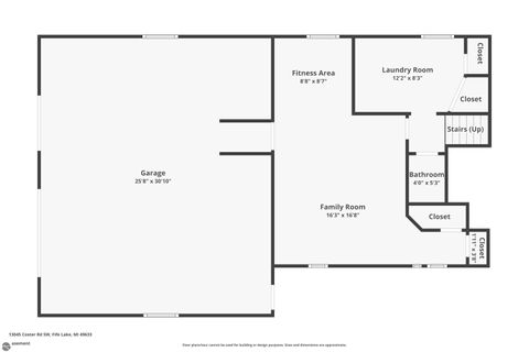 Tiny photo for 13045 SW Coster Road, Fife Lake, MI 49633 (MLS # 1933756)