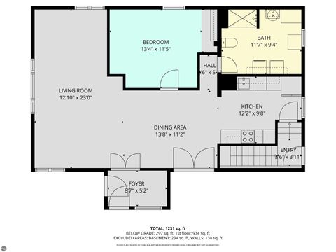 Tiny photo for 826 First Avenue, Cadillac, MI 49601 (MLS # 1941300)