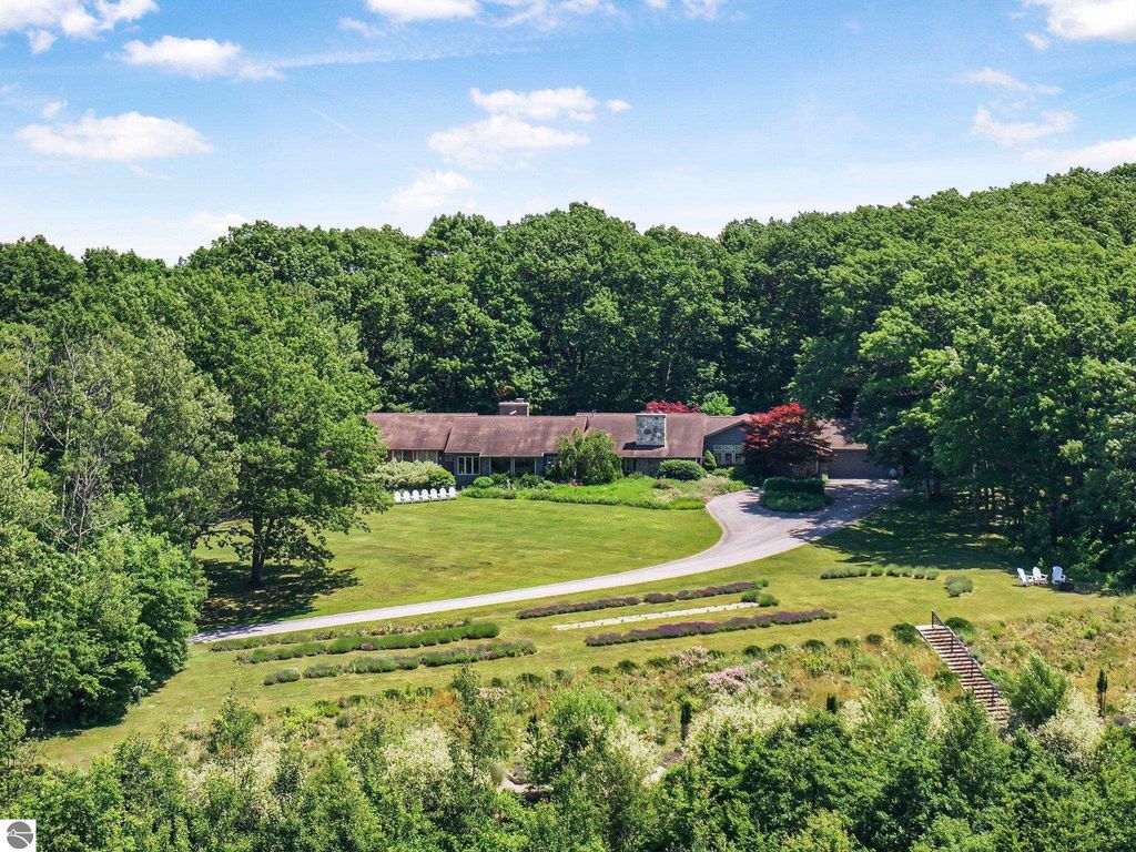 Photo of 1461 N Eagle Highway, Lake Leelanau, MI 49653 (MLS # 1936143)