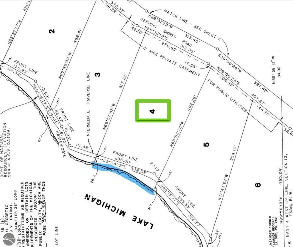 Photo of TBD Western Shores, Beaver Island, MI 49782 (MLS # 1930436)