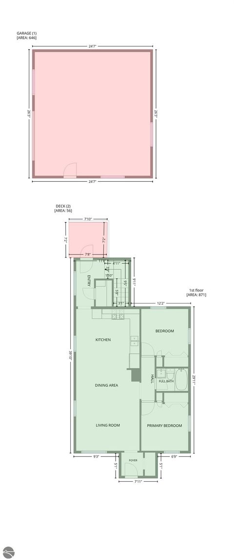 Tiny photo for 4050 Grass Lake Road, West Branch, MI 48661 (MLS # 1946916)