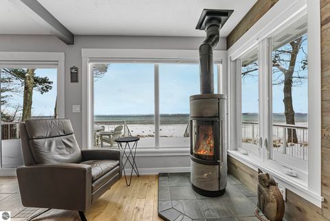 Tiny photo for 5648 MacKenzie Drive, Kewadin, MI 49648 (MLS # 1941039)