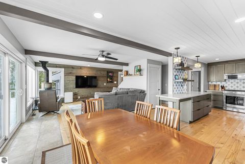 Tiny photo for 5648 MacKenzie Drive, Kewadin, MI 49648 (MLS # 1941039)